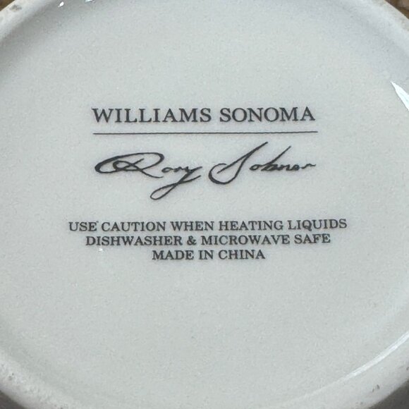 Williams Sonoma RORY DOBNER Love Mug Birds Christmas Holiday Winter Coffee Cup - Picture 9 of 9